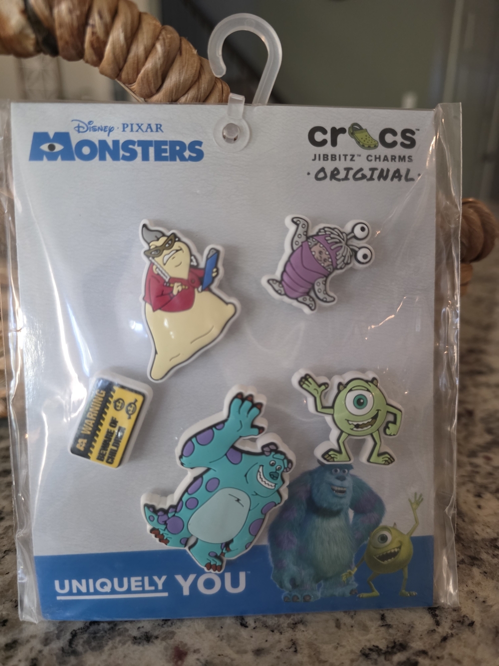 CROCS Charms, Monsters Inc. Disney Jibbitz
